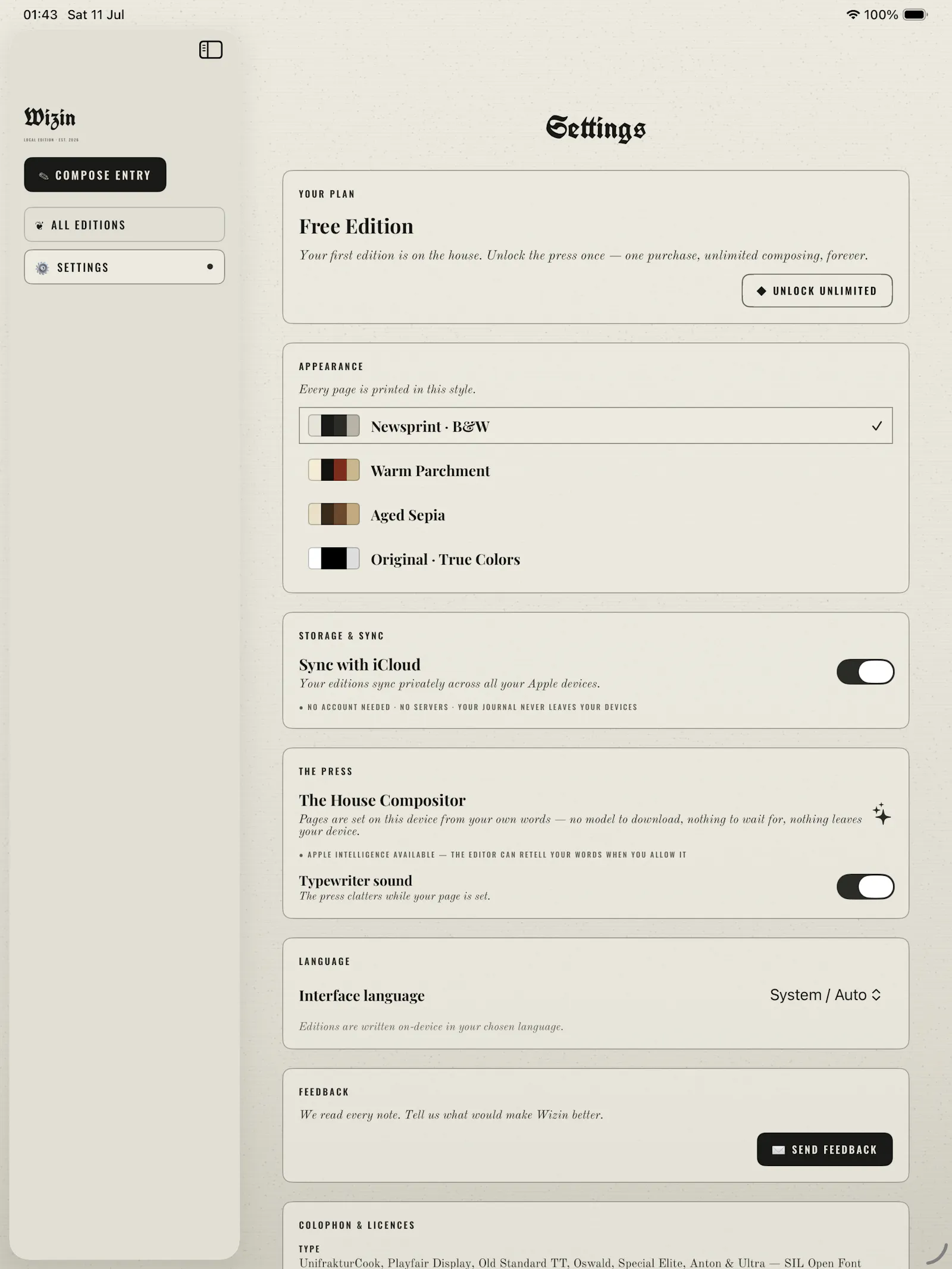 Wizin: Magical News Journal screenshot 7