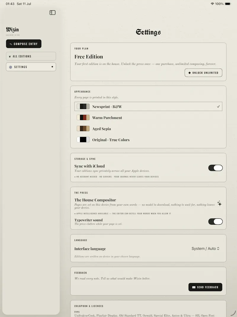  Wizin: Magical News Journal screenshot 7