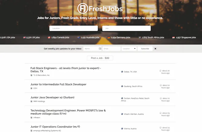 FreshJobs gallery image