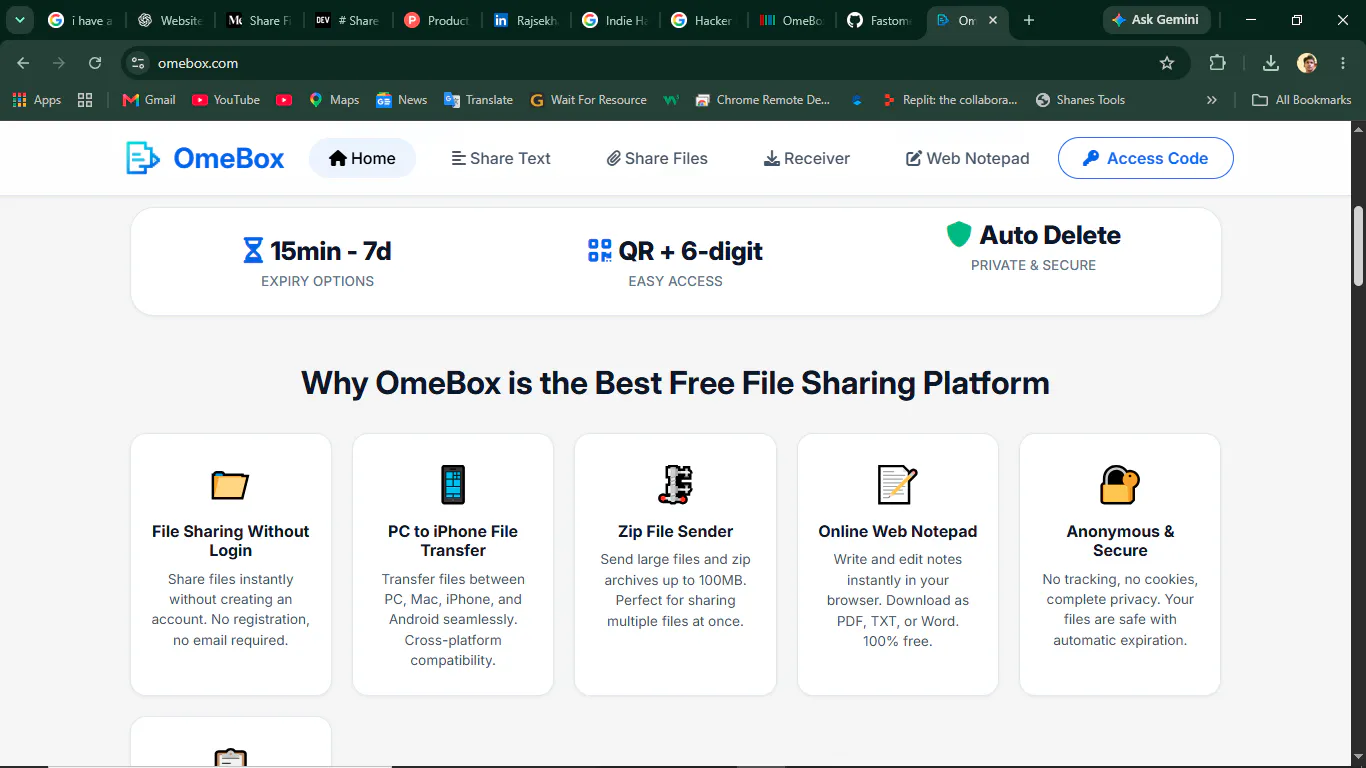 OmeBox gallery image