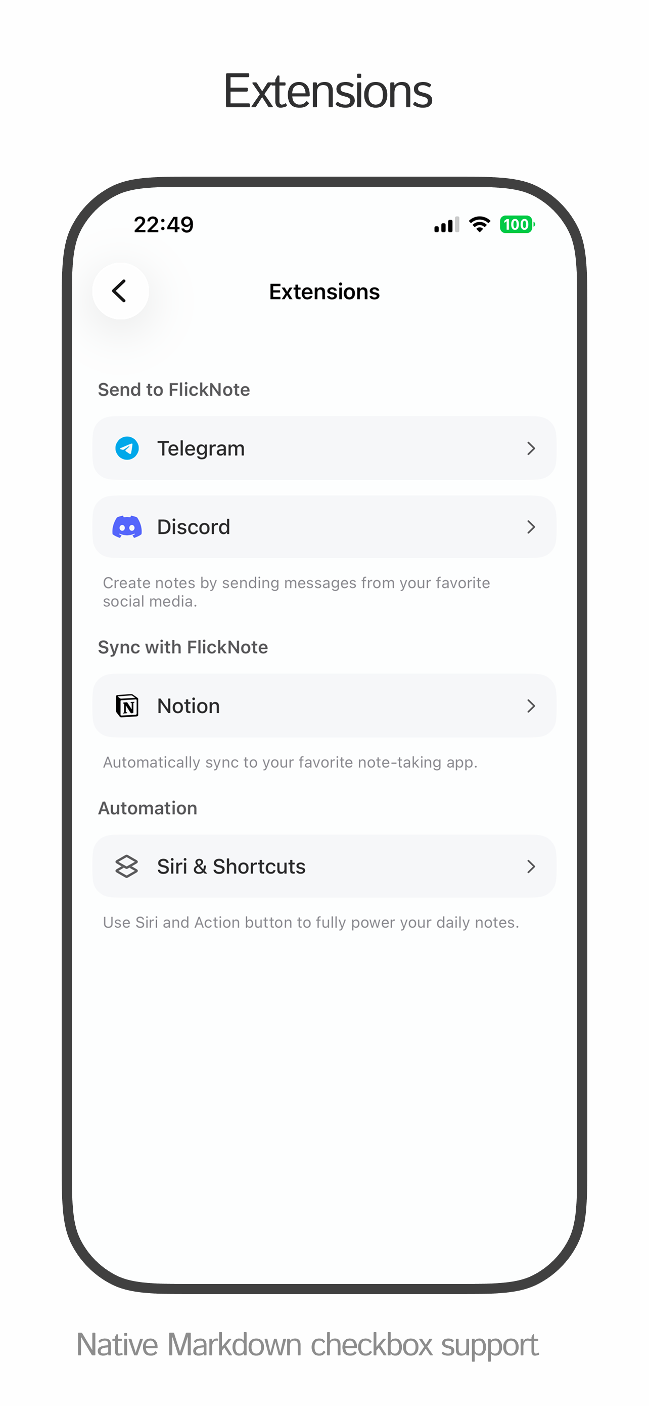 FlickNote - AI Voice Assistant gallery image