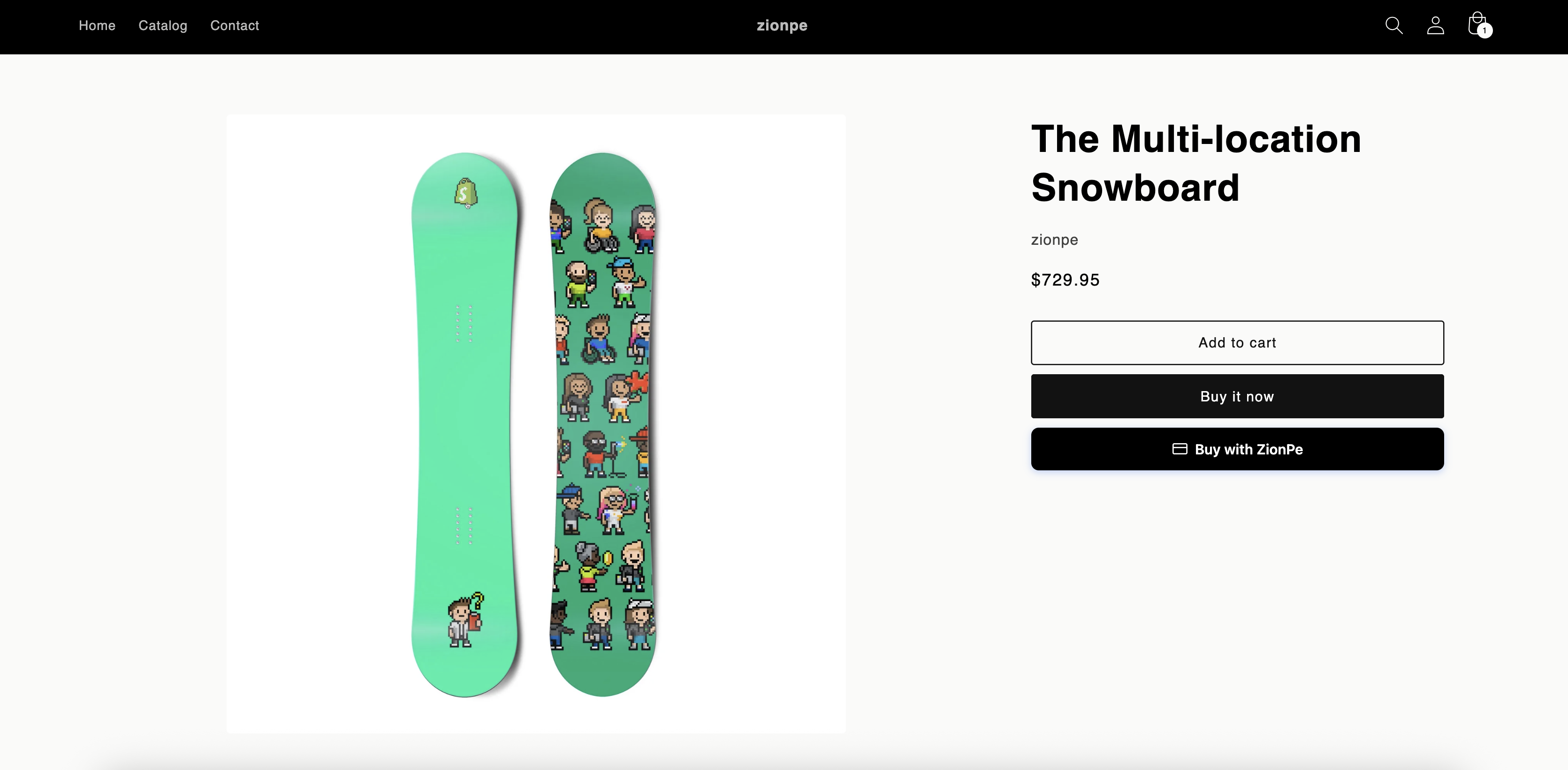 ZionPe - Screenshot 3 showing product features and functionality