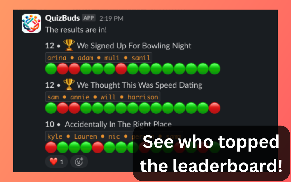 QuizBuds - Screenshot 3 showing product features and functionality