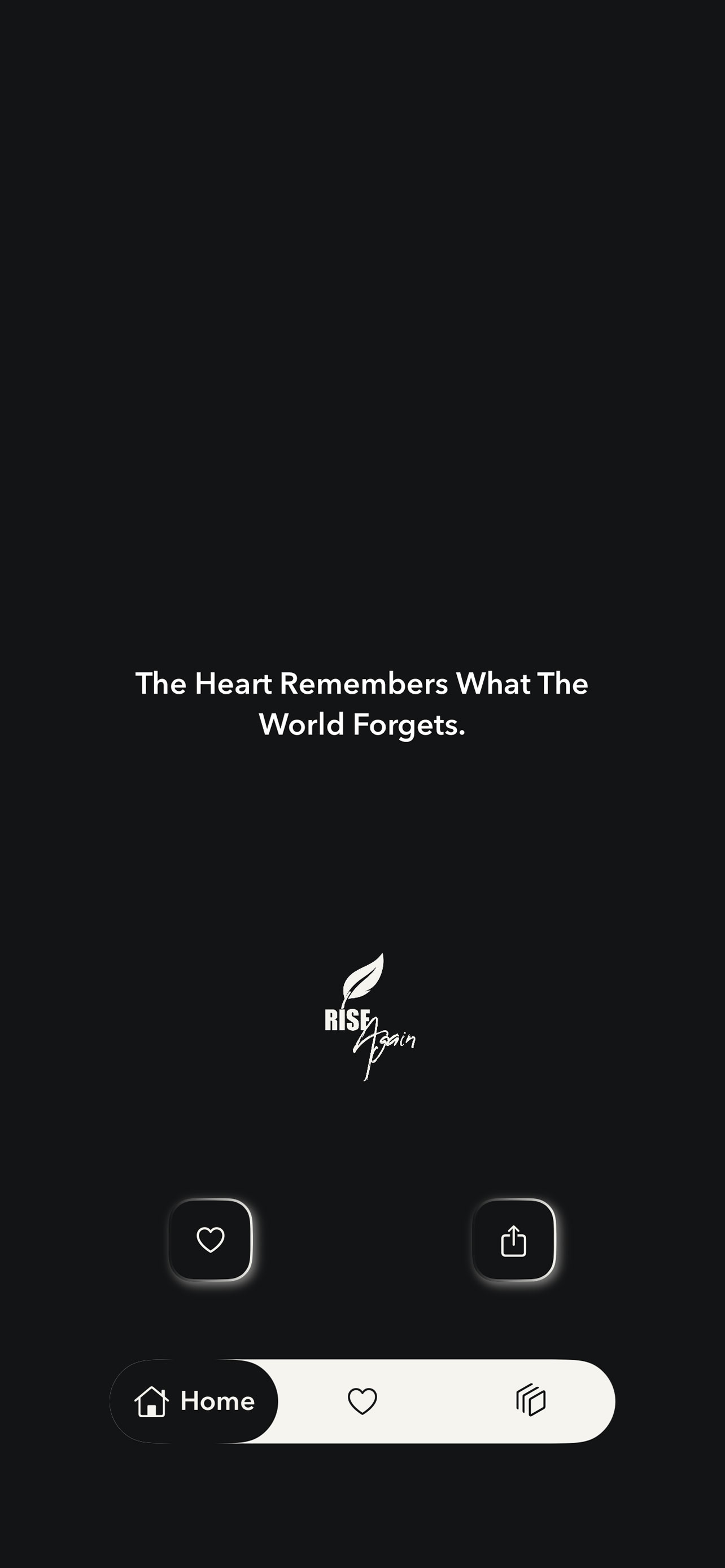 Rise Again - Screenshot 2 showing product features and functionality