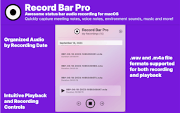 Record Bar Pro media 3