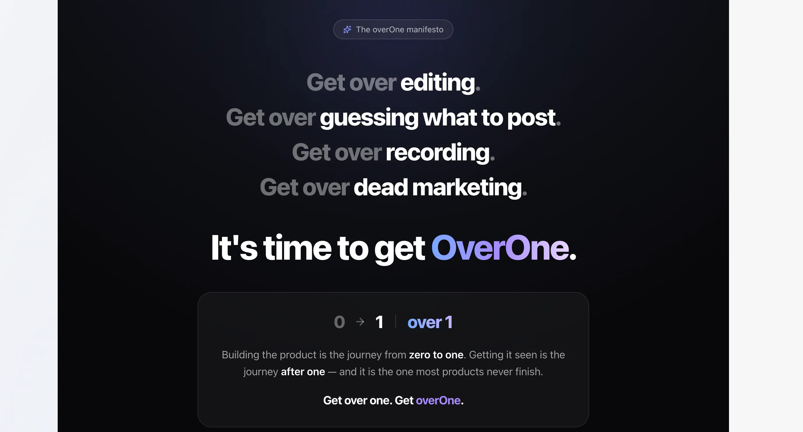 overOne gallery image