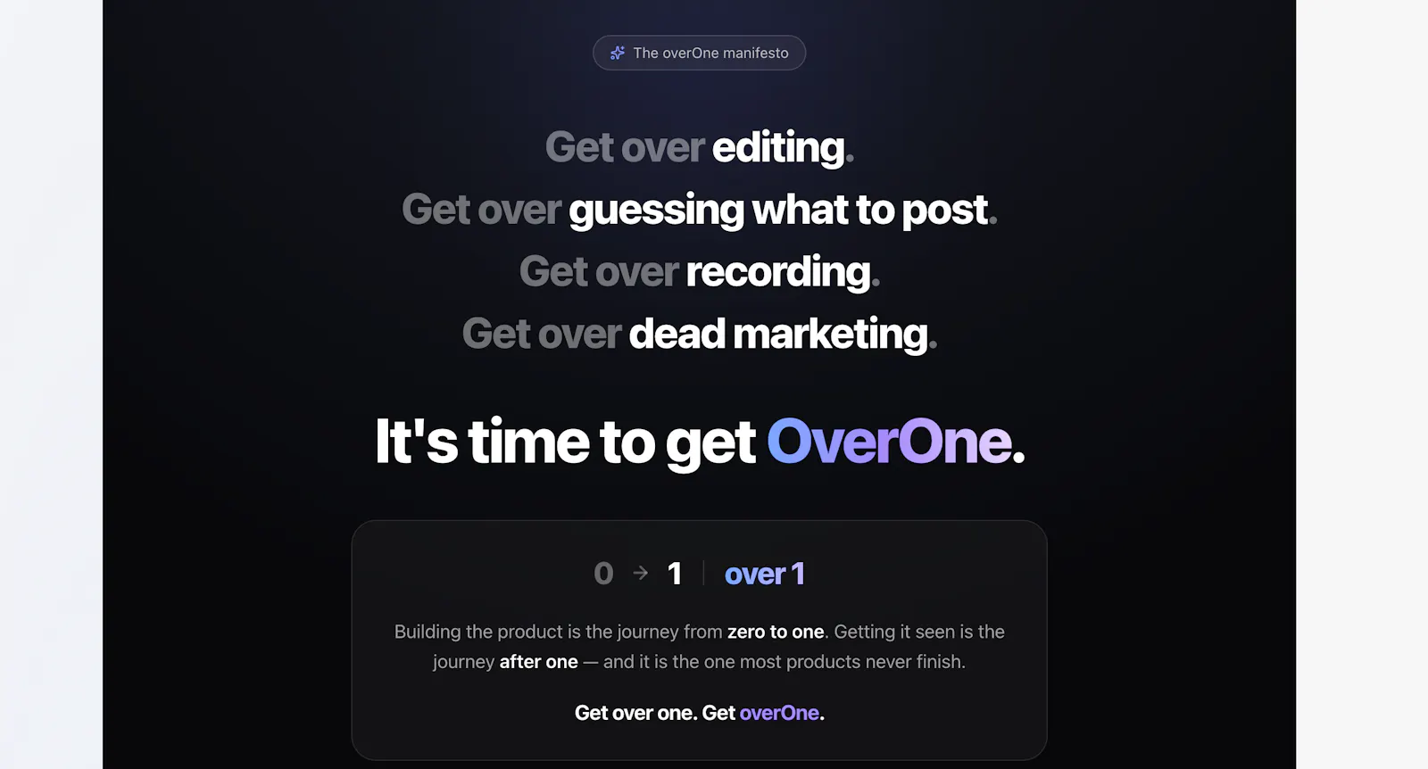 overOne screenshot 6