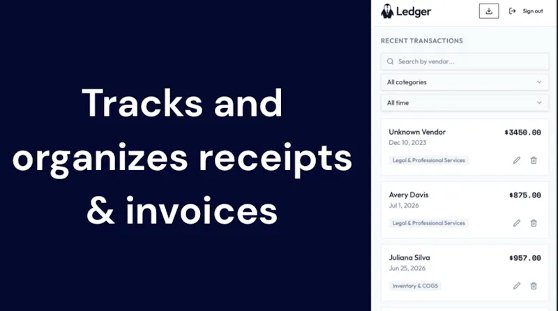 Ledger screenshot 2