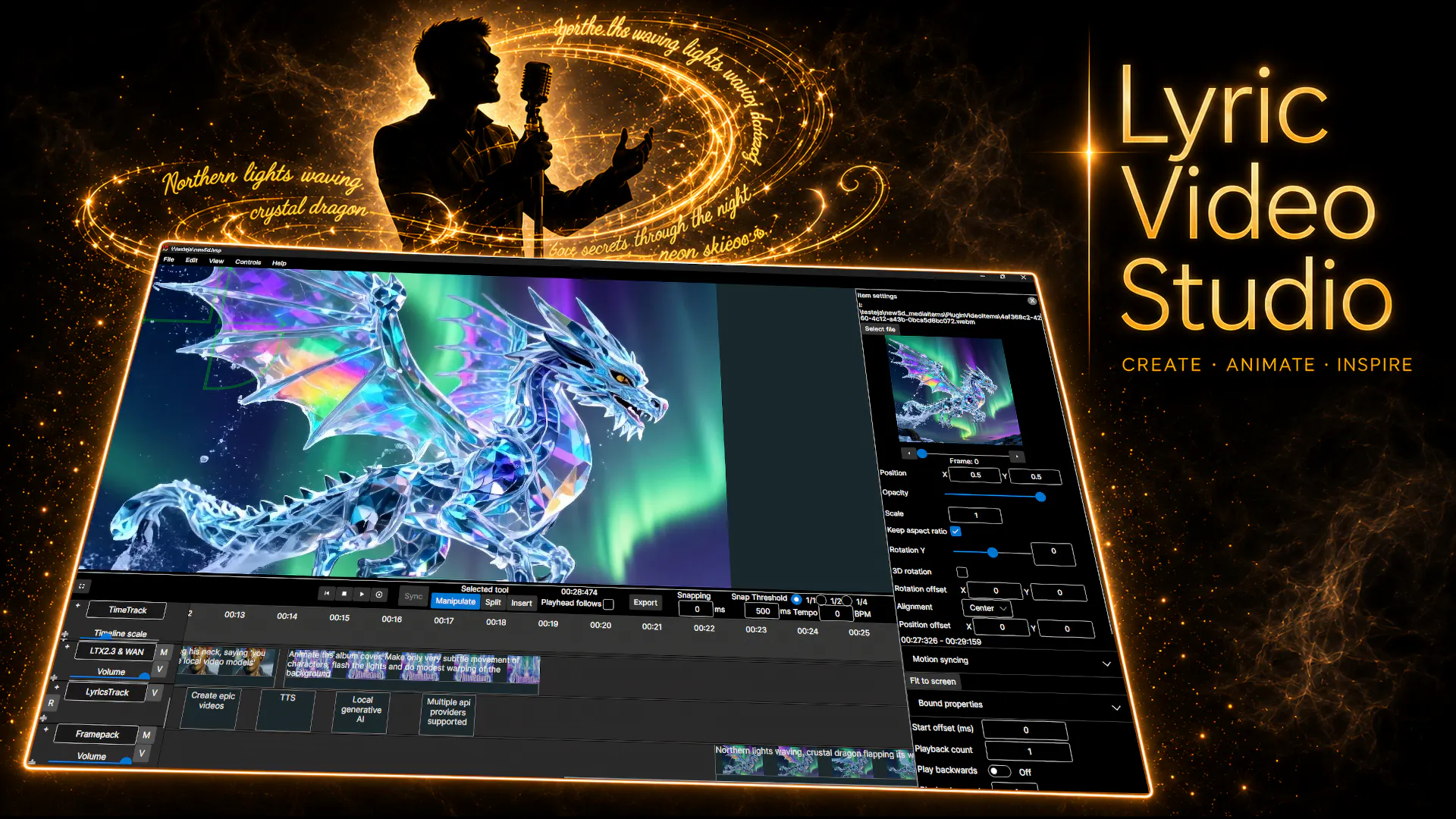 Lyric Video Studio gallery image