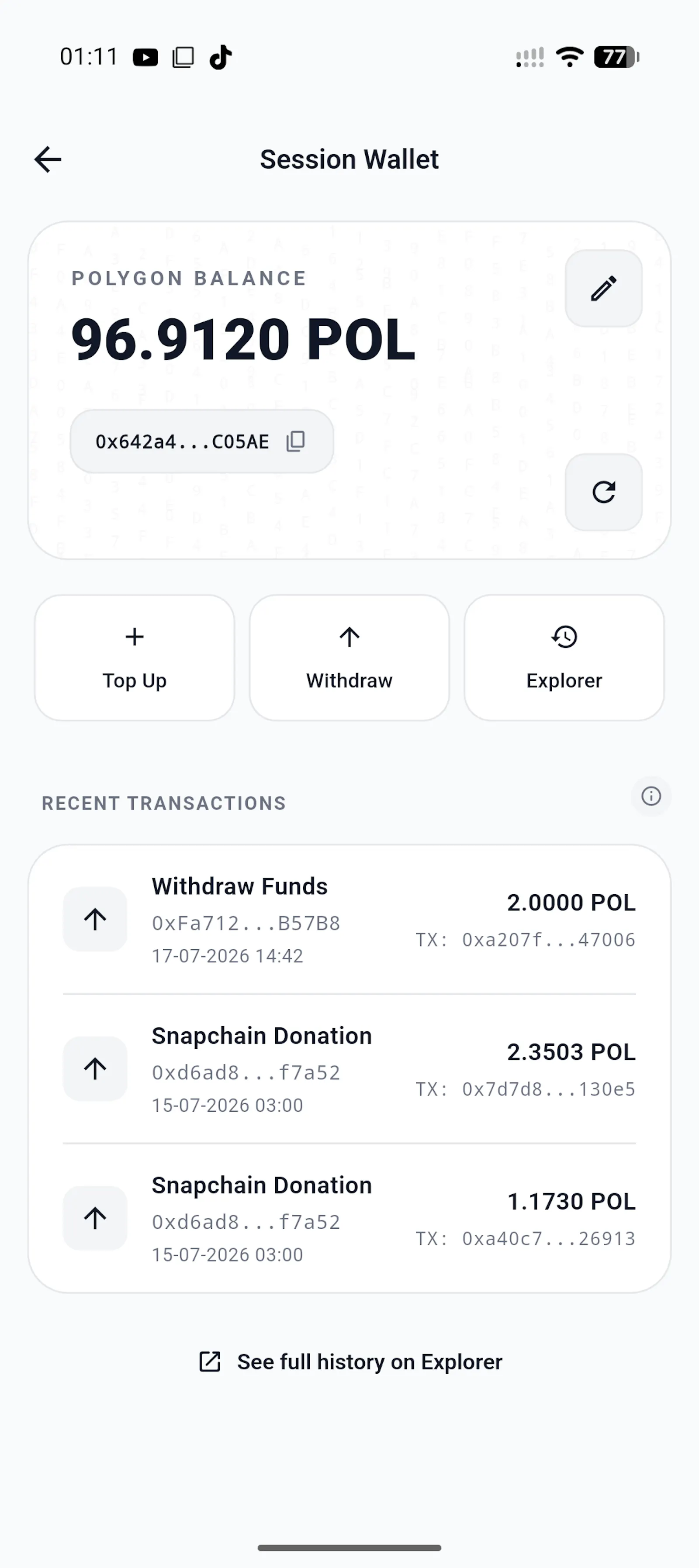 Snapchain screenshot 13