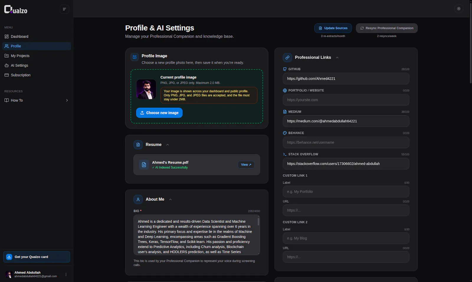 Qualzo screenshot 5