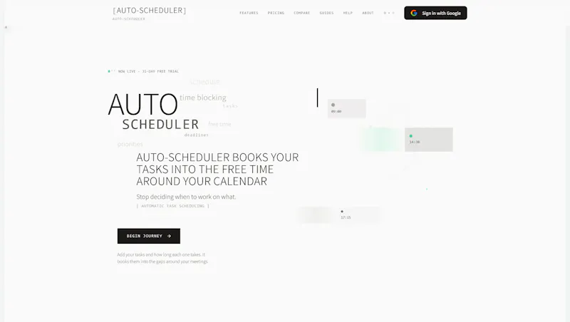 Auto-Scheduler screenshot 2