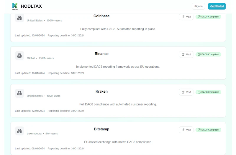 HODLTAX screenshot 2