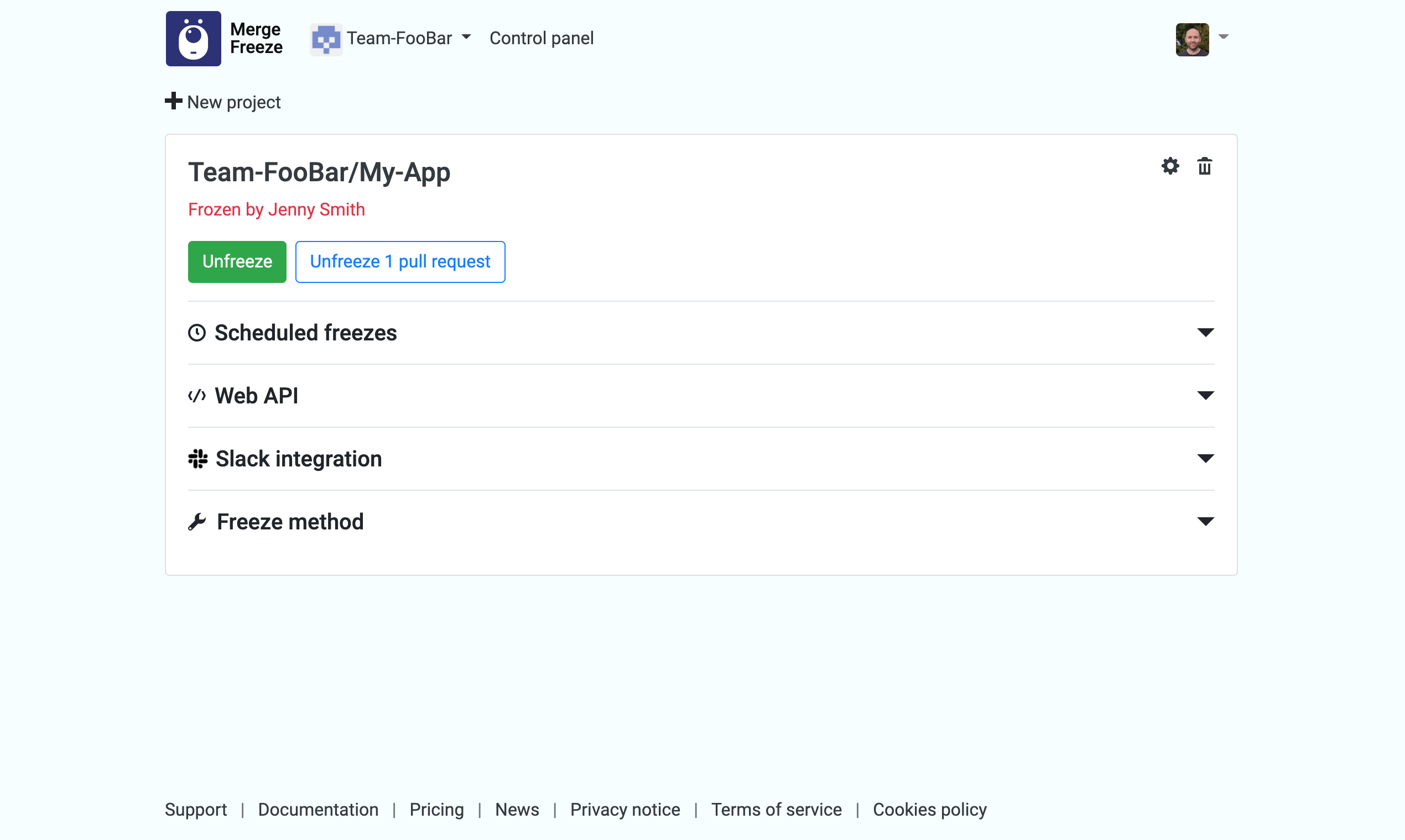 Merge Freeze gallery image