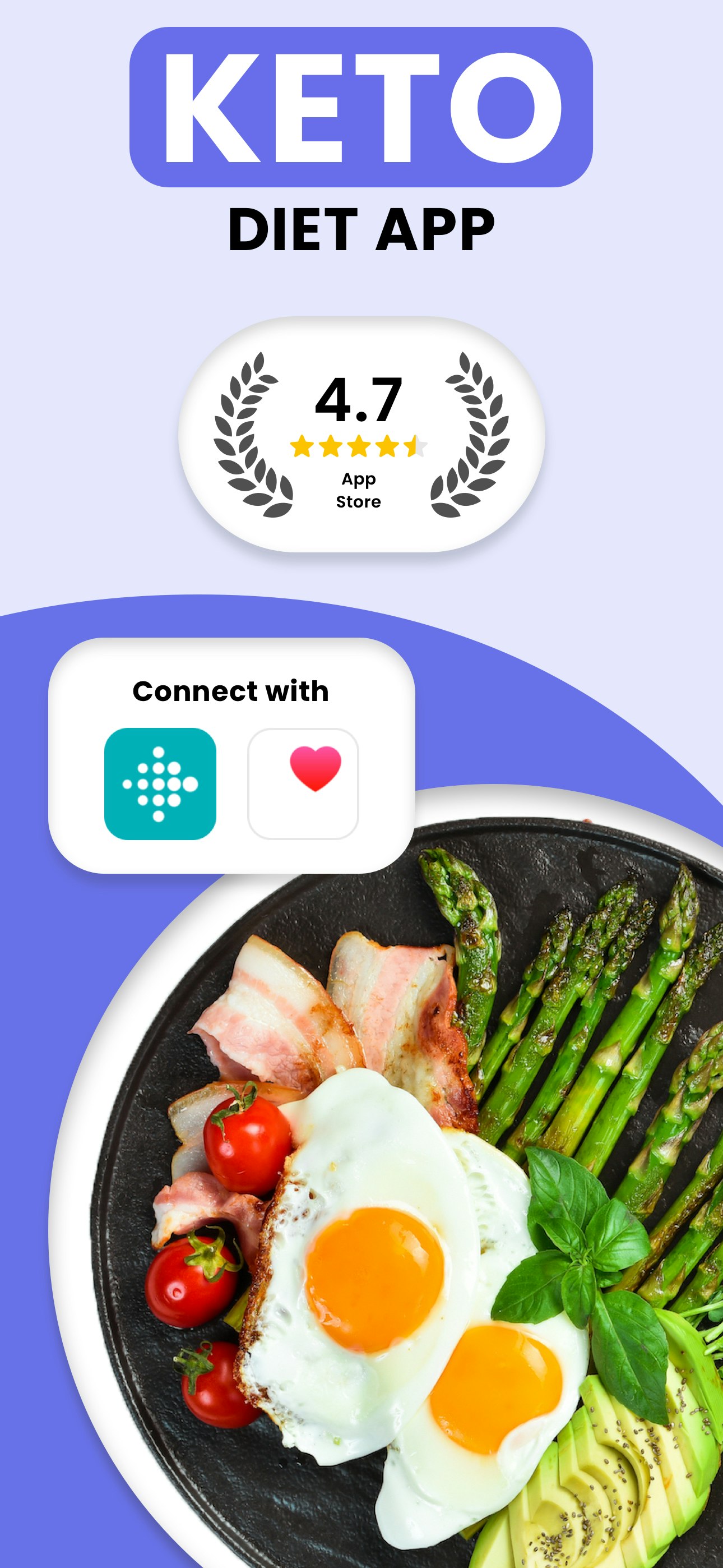 Keto Manager - Carb Diet Tracker - เคาน์เตอร์แคลอรี่ลดน้ำหนัก media 1