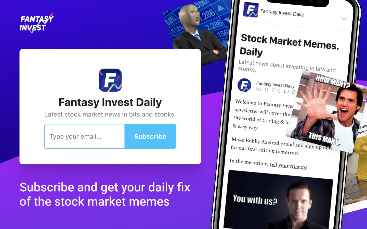 Fantasy Invest Daily media 3
