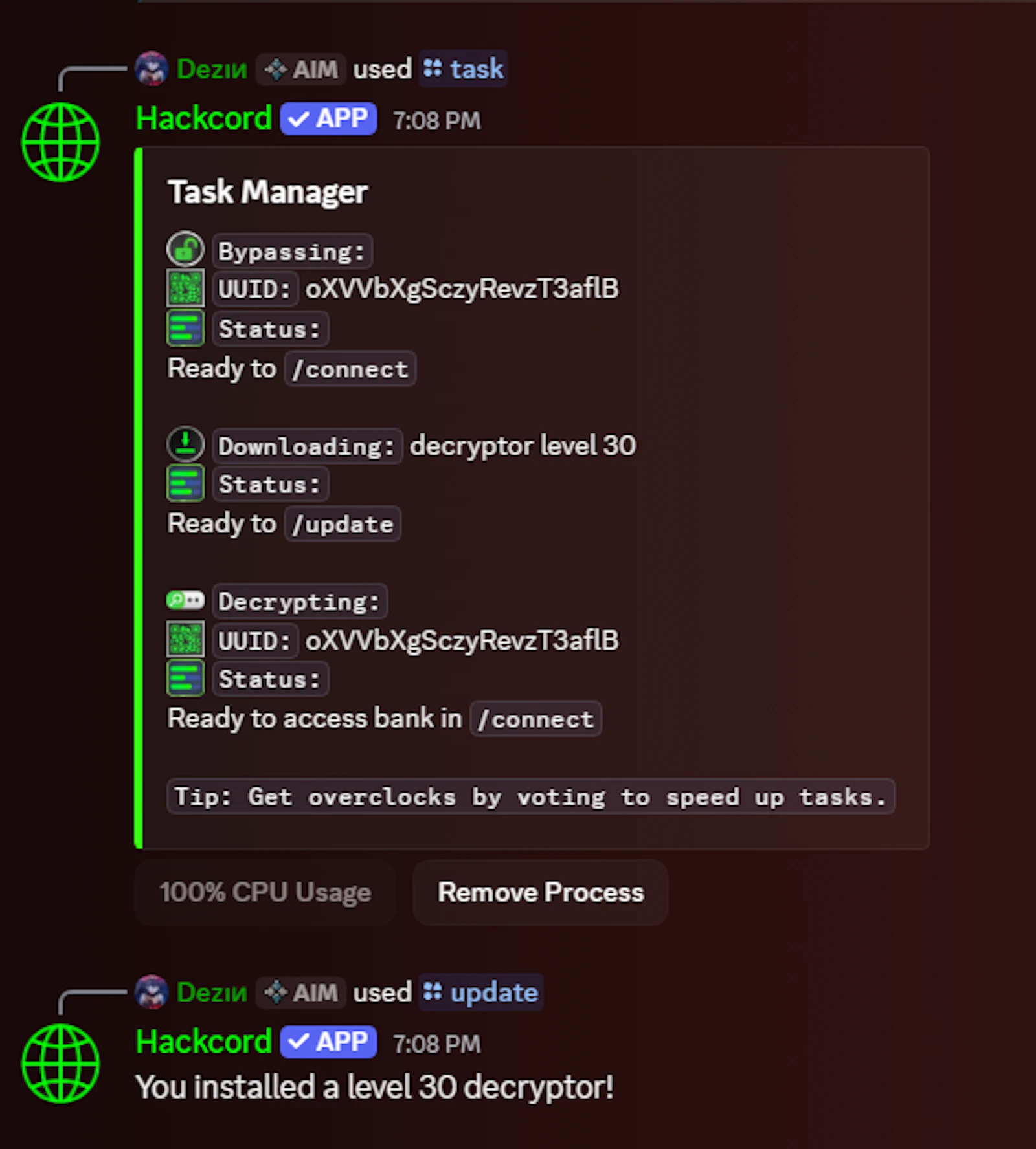Hackcord screenshot 3