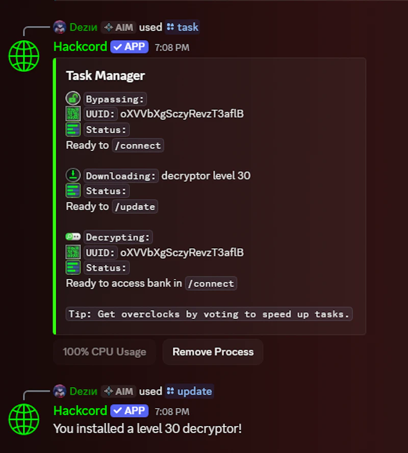 Hackcord screenshot 3