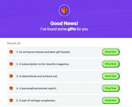 GiftAssistant gallery image