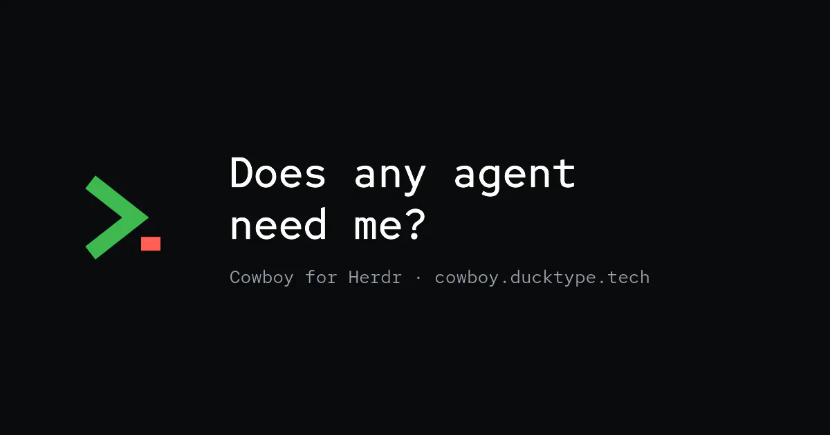Cowboy for Herdr gallery image