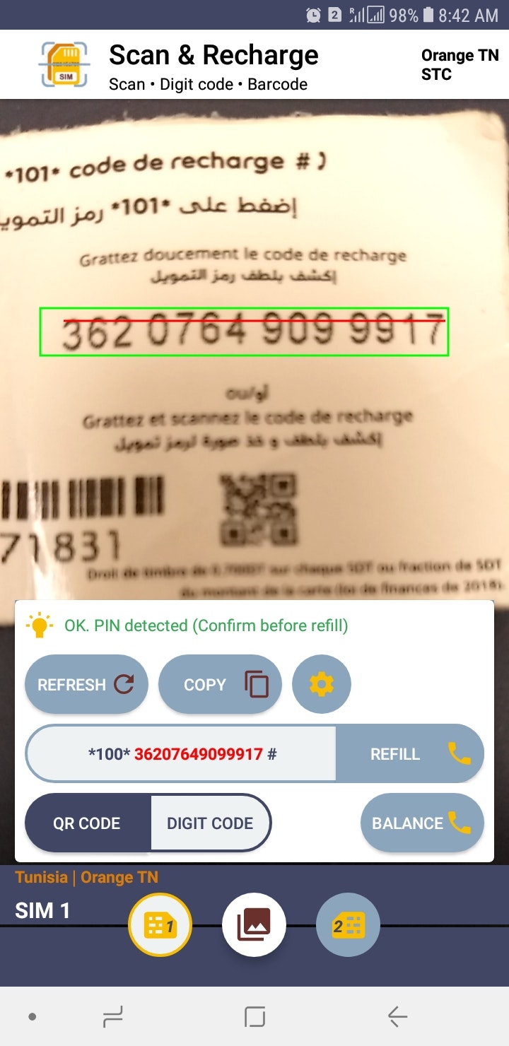 Scan & Recharge (Digit & QR code) gallery image