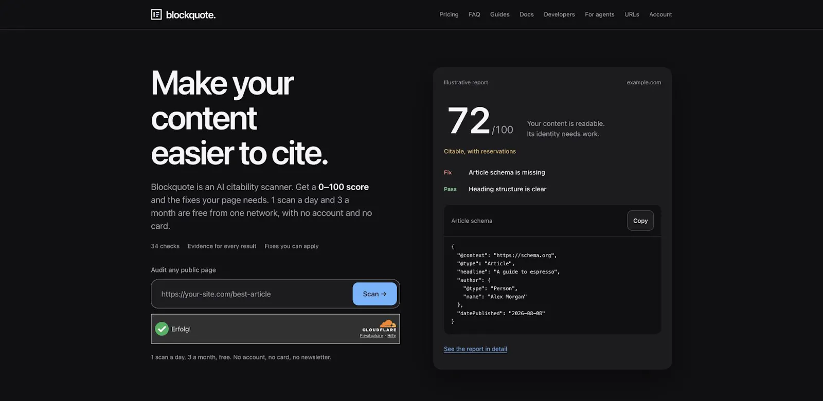 Blockquote screenshot 1