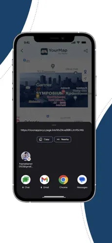 Media Yourmap by Moon: NavigationApp - Direka untuk membantu pengurus acara atau penganjur 8