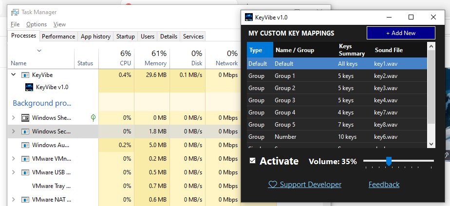 KeyVibe gallery image