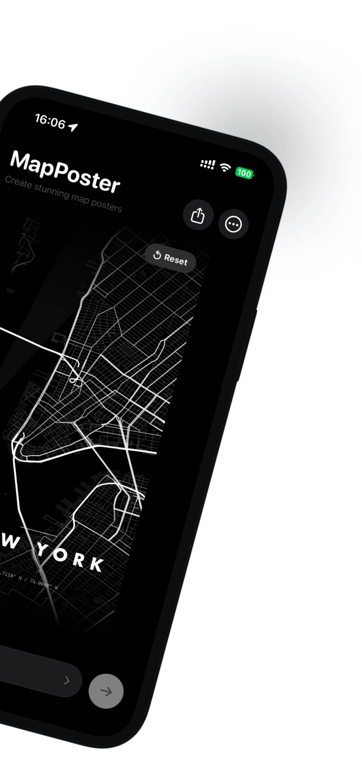 MapPoster - Screenshot 2 showing product features and functionality