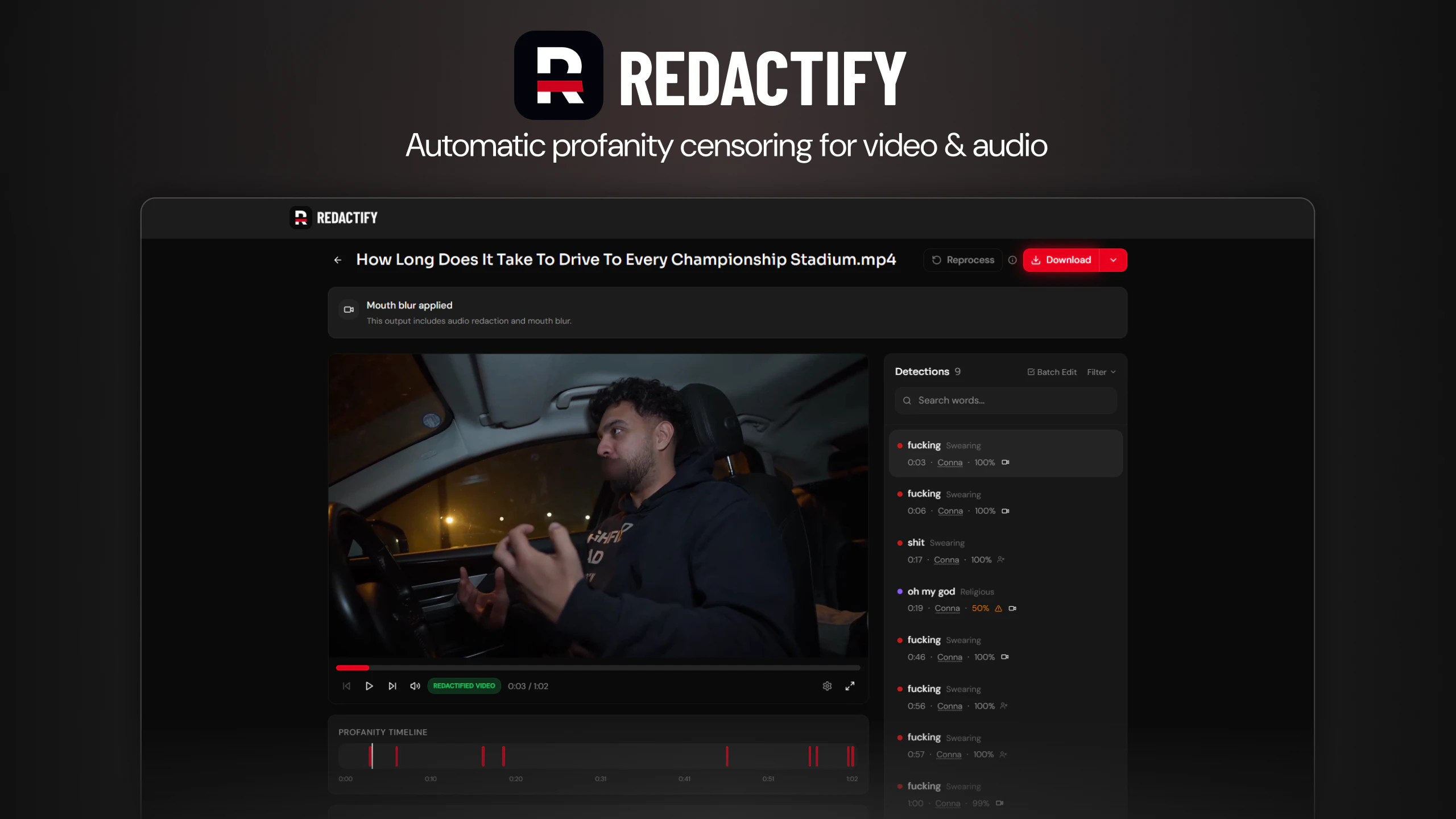 Redactify screenshot 1