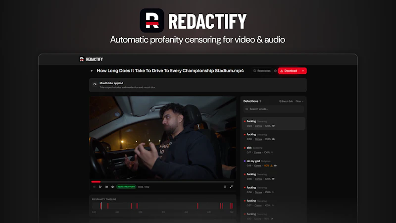 Redactify screenshot 2