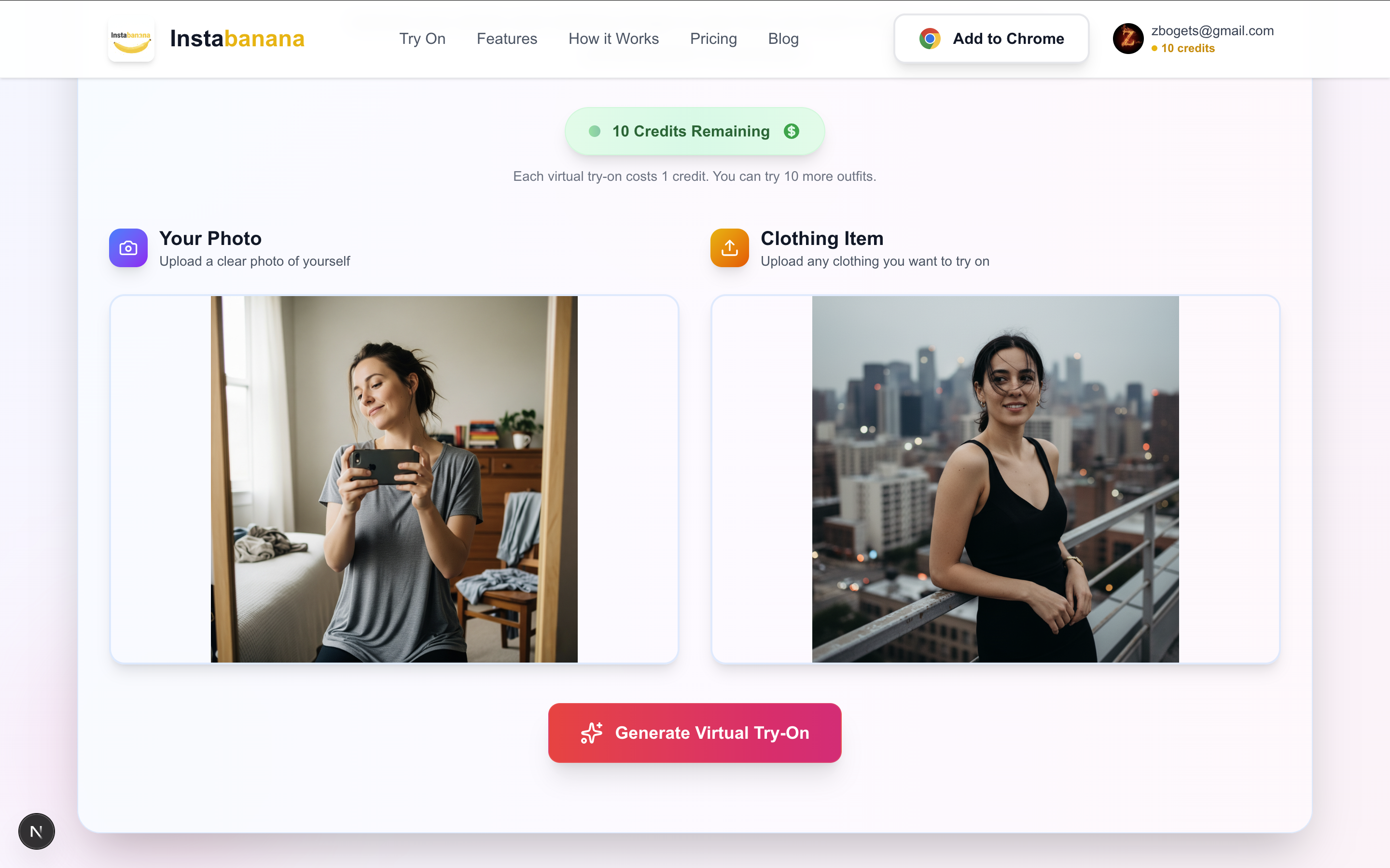 InstaBanana - Screenshot 4 showing product features and functionality