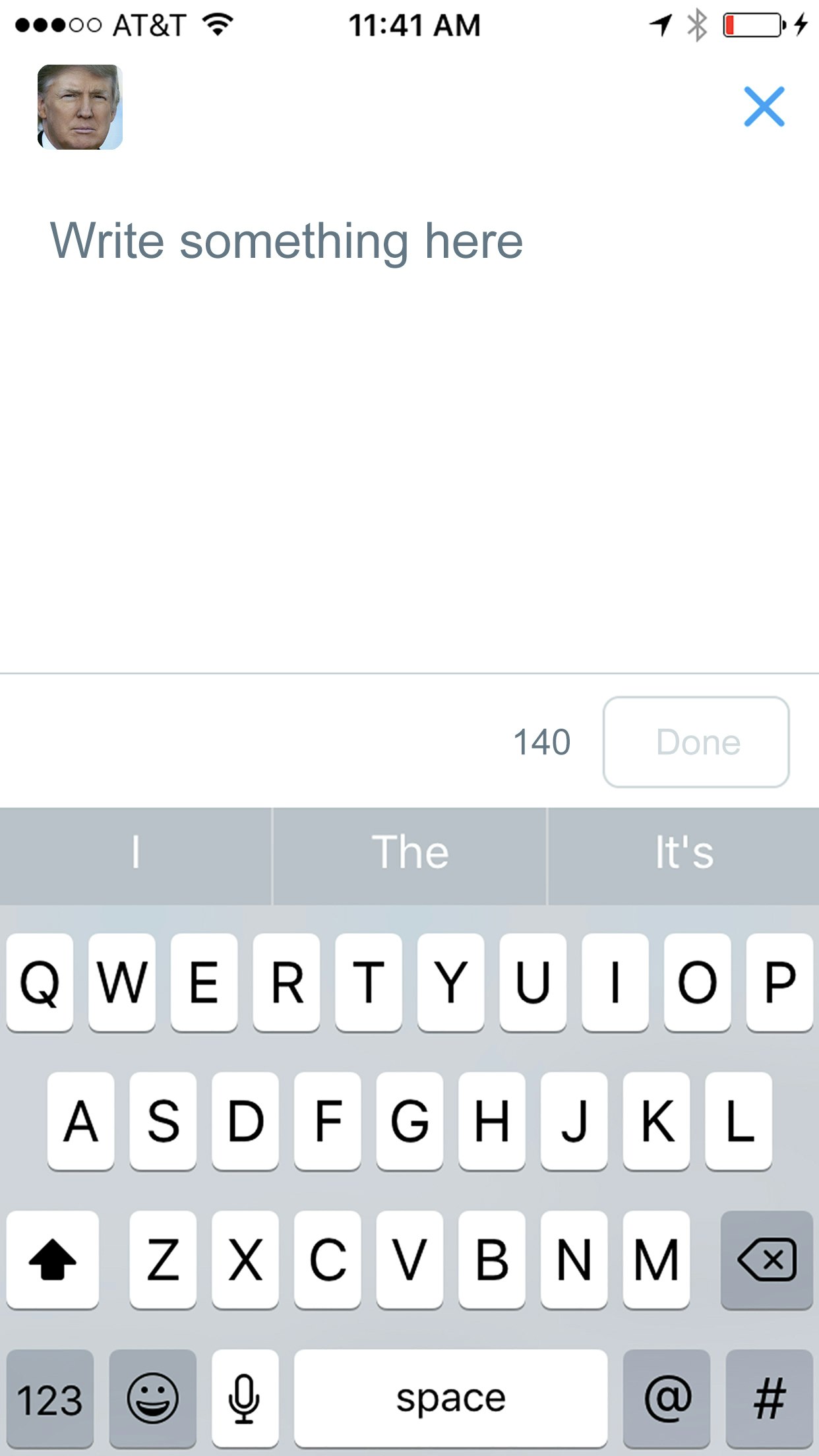 Fake Trump Tweets app for iPhone gallery image