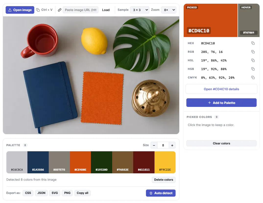 ImgColorPicker.org gallery image