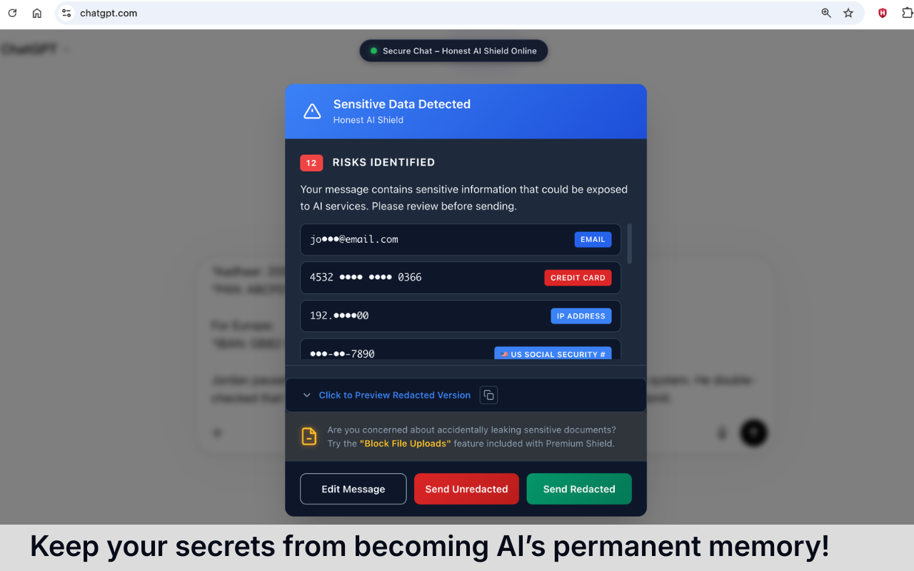Honest AI Shield gallery image