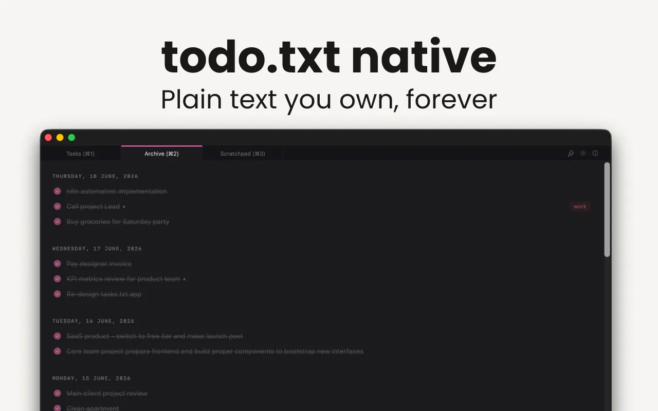 Tasks.txt gallery image
