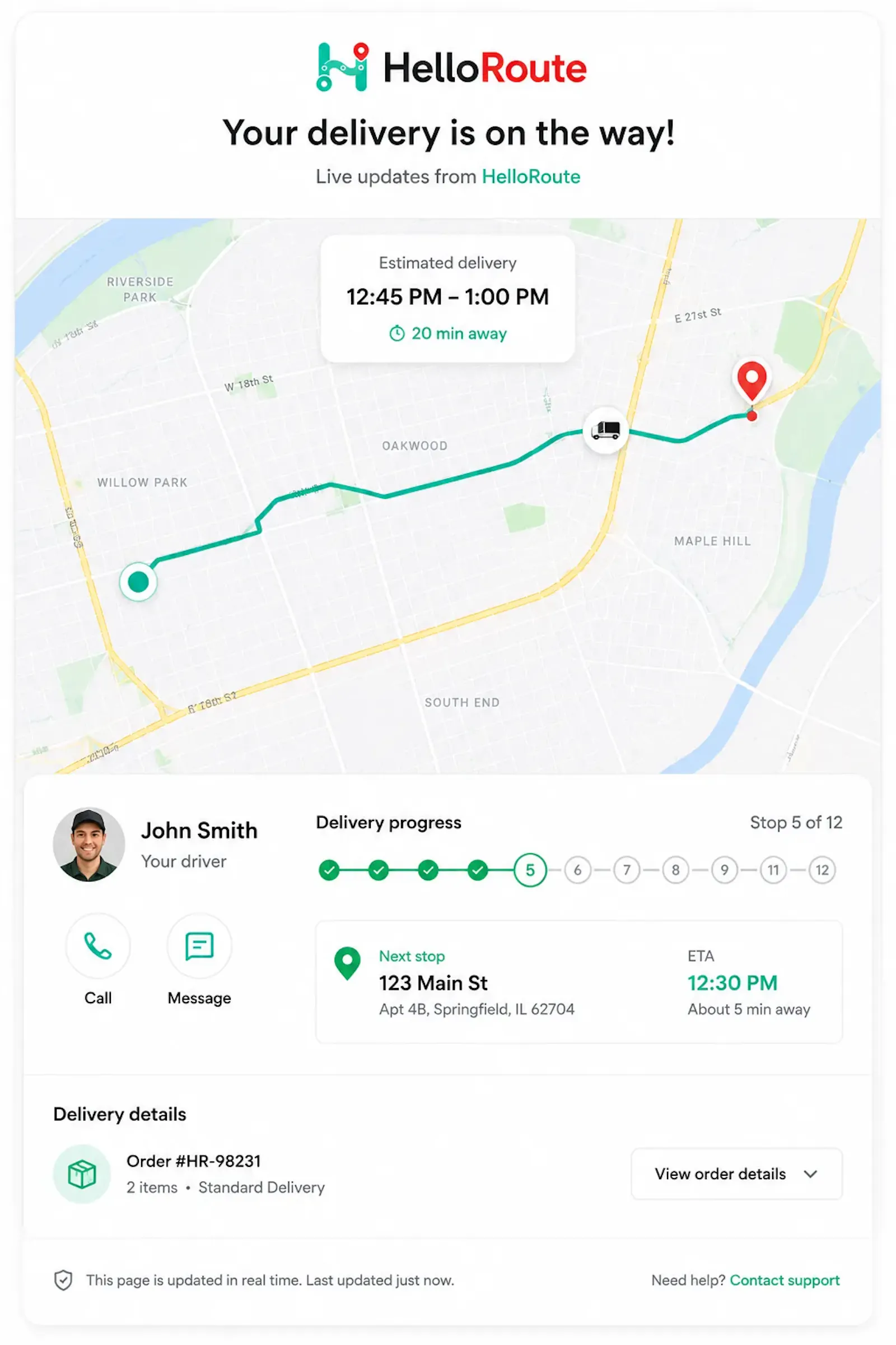 Routing software & last mile management screenshot 3