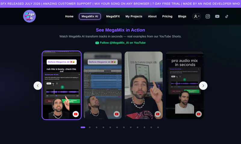 MegaMix AI screenshot 2