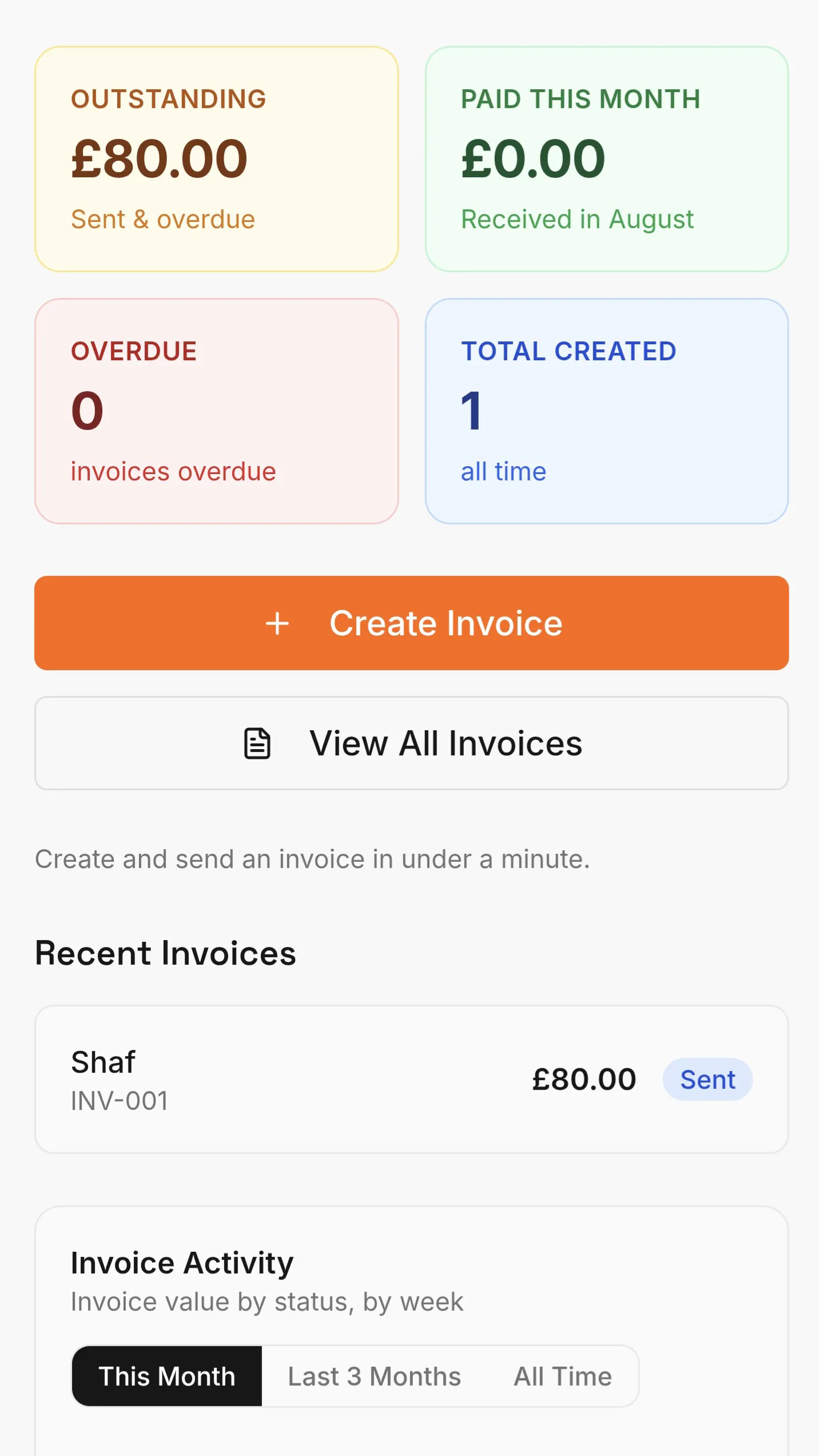 InvoiceFree UK gallery image