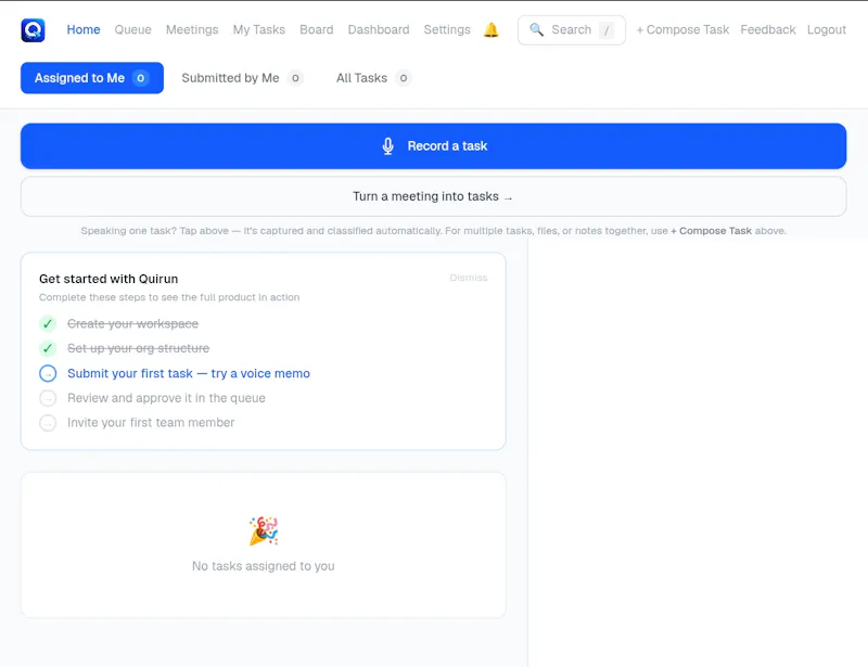 QuiRun screenshot 4