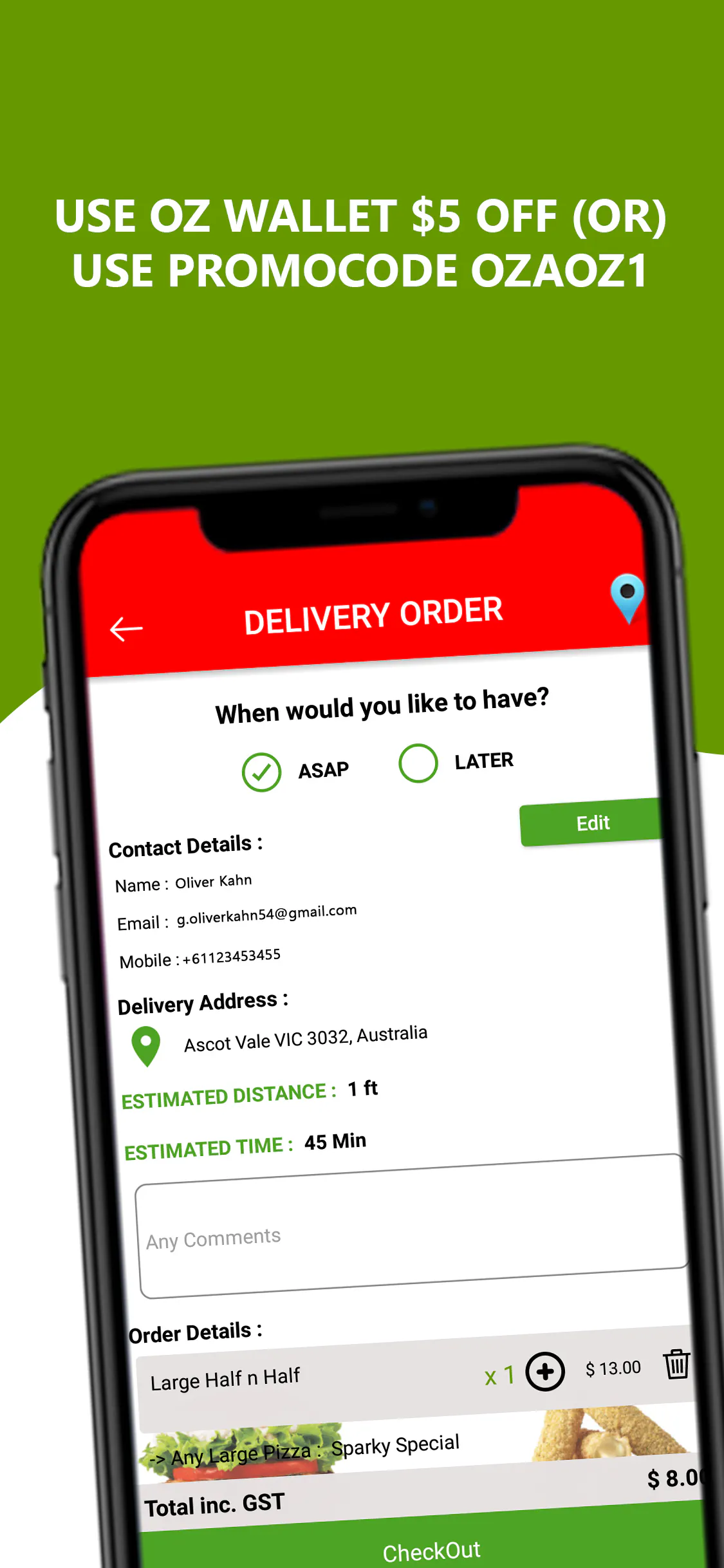 OzFoodHunter iOS App gallery image