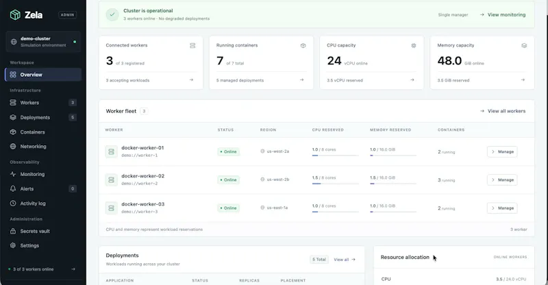 Zela screenshot 1