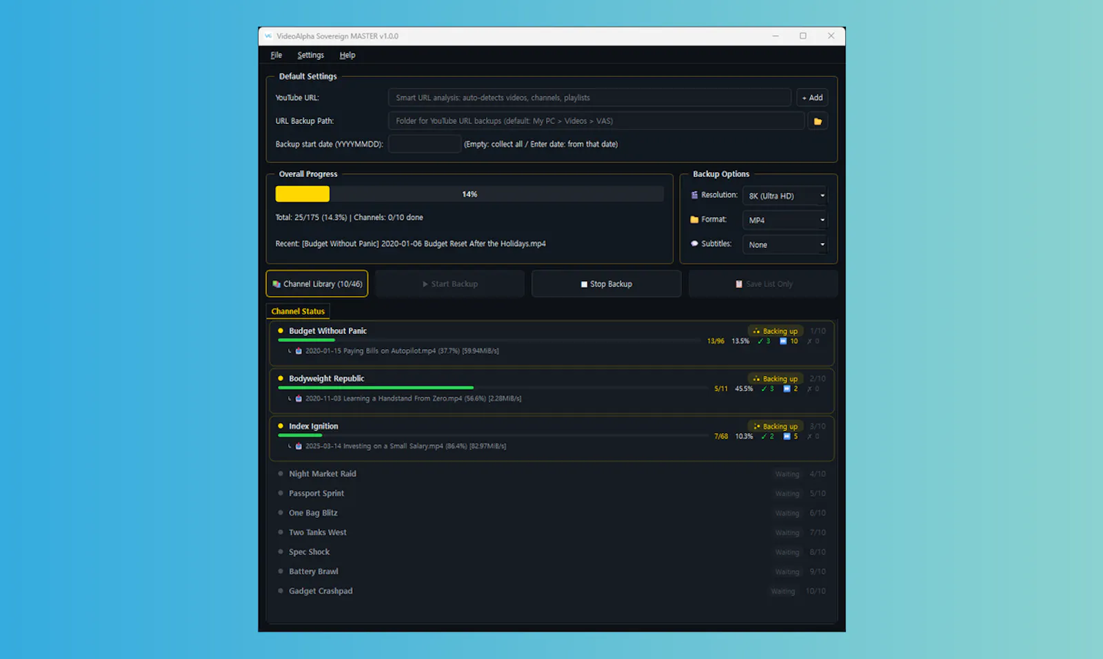 VideoAlpha Sovereign screenshot 4