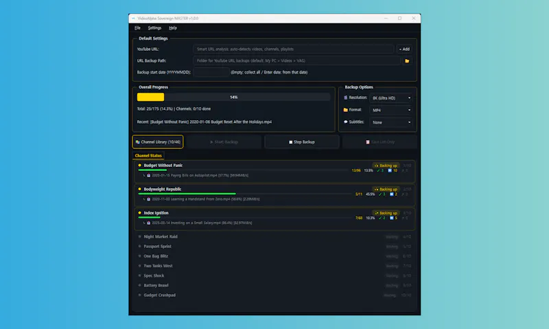 VideoAlpha Sovereign screenshot 4