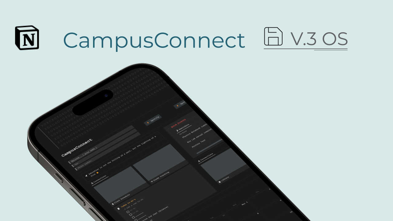 CampusConnect V.3 OS media 2