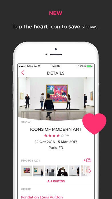 ART.WORLD Exhibitions App gallery image