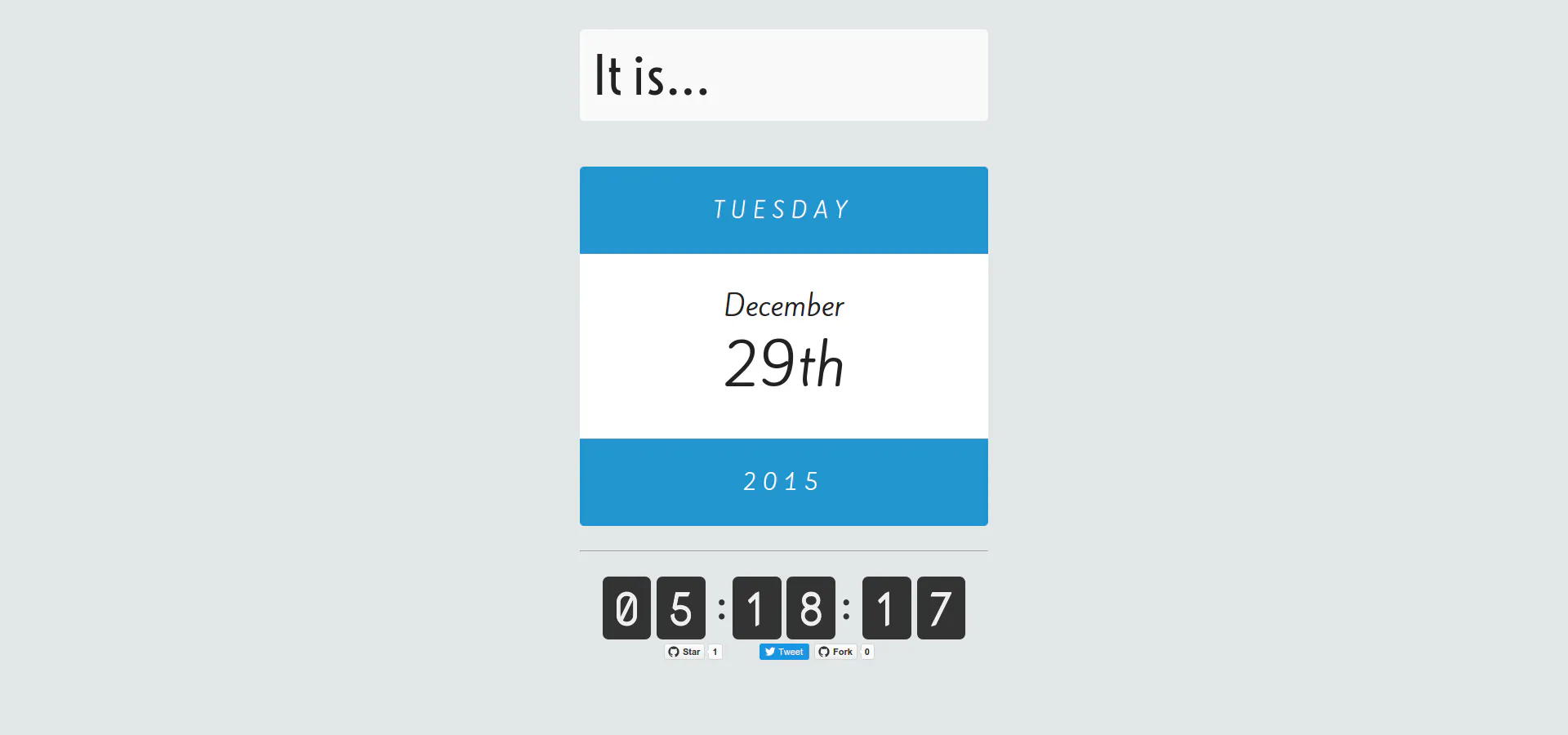 The Date