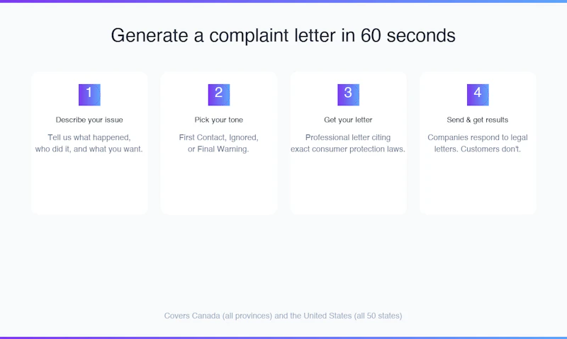 Complain Ai screenshot 2