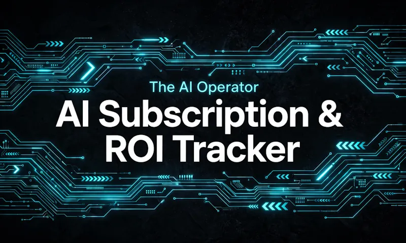 AI Subscription & ROI Tracker screenshot 1