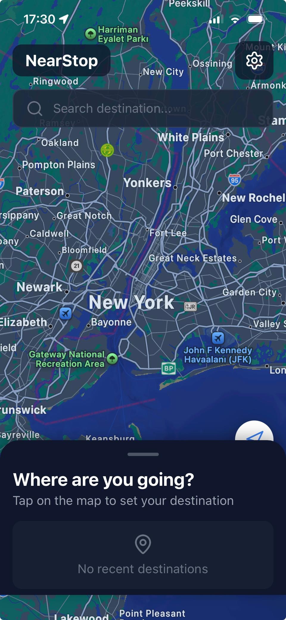 NearStop - Location Alarm